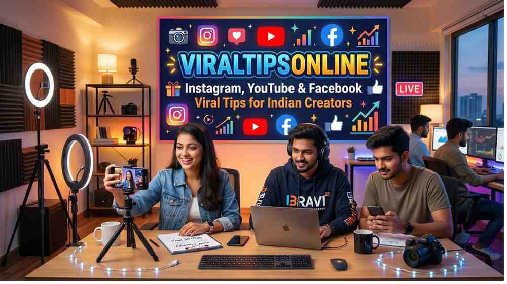 Viral Tips Online – Instagram, YouTube & Facebook Viral Tips for Indian Creators